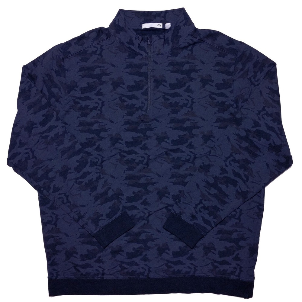 TASC Performance‎ 1/2 Zip Pullover Blue Camo Men's XL